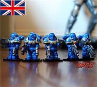 5 x Lego Space Marines