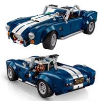 *NEW* MOC 10357 Shelby Cobra 427 S/C Building Blocks Icons 1241pcs Replica