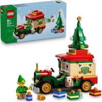 LEGO Santa's Delivery Truck Toy - Colourful Festive Decor Model incl. a...