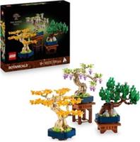 LEGO Botanicals Mini Bonsai Trees - Gingko, Black Pine & Wisteria Artificial...