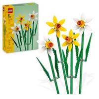 LEGO Botanicals Daffodils - Faux Flowers Building Set - Desk Decoration or Fl...