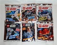 LEGO Star Wars - 6 Mini-Builds Spider Droid Gunship Palpatines Shuttle Tie +++