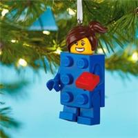 Hallmark Keepsake Brick Suit Girl LEGO Minifigure Ornament