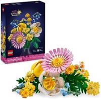 LEGO Botanicals Petite Sunny Bouquet - Faux Flowers Set w/Artificial...
