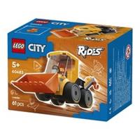 LEGO City Rides Construction Loader Toy Digger Vehicle Set 60483
