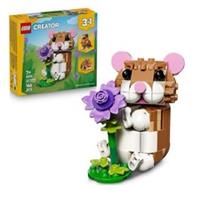 Lego Creator Cute Hamster With A Flower