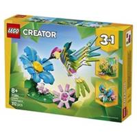 LEGO Creator 3-in-1 Colourful Hummingbird Wild Animals 31384