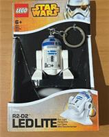 LEGO Star Wars R2-D2 LED LITE Key Ring Chain Light Torch Boxed New LGL-KE21