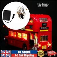 LED Light Lighting USB Kit ONLY Fit Lego London Bus 10258 Bricks Building Toy