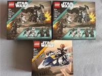 2 x Lego Star Wars Battle Packs (2 x 75412), & 1 x Starfighter (75400) Freepost