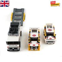 Audi Quattro Rally Racing Team Speed Champion 1:32 Scale Building Brick Set