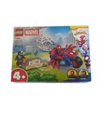 LEGO Spidey on his Motorcycle vs. Rhino Buildable Construction Set 11206