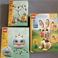 3 x Lego Easter Sets; Creator (31162), Egg (40816), Egg Hunt (40808) Brand New!
