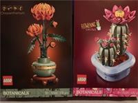 Lego Botanicals; Cactus (11509) & Chrysanthemum (10368) Two Brand New Sets!