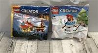 Lego Creator 30645 And 30670 Christmas Santa And Snowman New Sealed