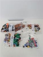 5 Bags Of Mixed Sealed Lego Bags Numbers Various Sets.