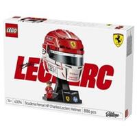 LEGO Scuderia Ferrari Charles Leclerc Helmet Set F1 Collectable 43014