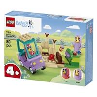LEGO Bluey Grannies Playset with Bingo, Toy Car and Sandpit 11216