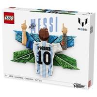 LEGO Editions Lionel Messi Celebration 3D Wall Football Display 43018