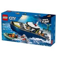 LEGO City Police Boat Chase Set 60456 Floating Toy with Minifigures