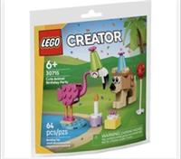LEGO Creator Cute Animal Birthday Party Polybag Paper Bag Set 30715
