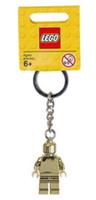LEGO 850807 Gold Minifigure Key Chain | Gold Chrome LEGO Minifigure Keyring