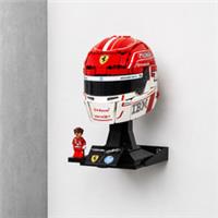 Wall Display Mount for Lego Formula One Ferrari Helmets 43022, 42014