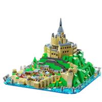 1438PCS Hagia Sophia Taj Mahal Architecture Building Blocks Set Gift Model