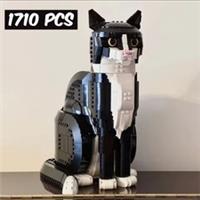 21349 Tuxedo Cat Building Blocks 1710 Pieces Ideas Collectible Model Gift