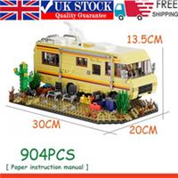 ✅*NEW* Technical Breaking Bad RV Adventure Camper Bus Car Model Building Blocks✅