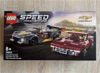 Lego Speed Champions Chevrolet Corvette Vs 1968 Corvette 76903 New FREE POST