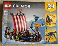 Lego Creator Viking Ship & The Serpent 31132 Brand New Sealed FREE POSTAGE