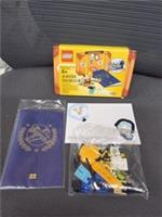 LEGO Travel Building Suitcase & Passport 5004932 - Retired Promotion Rare Set
