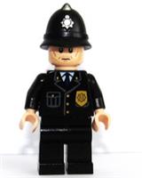 Lego Police Policeman Minifigure Officer Constable Man Flesh Skin Stubble Beard