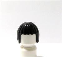 Lego Hair Wig For Female Girl Minifigure Black Bob