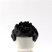 Lego Hair Wig For Boy Man Minifigure Black Spiky Spiked