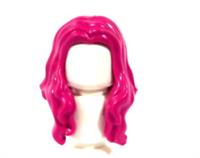 Lego Hair Wig For Female Girl Minifigure Long Straight Black Halloween