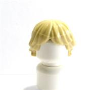 Lego Hair Wig For Boy Man Minifigure Tousled Luke Skywalker Light Tan Blonde