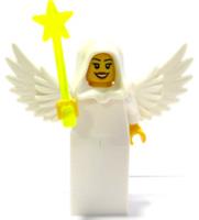 Lego Fairy Angel Minifigure White Hood Xmas Christmas Nativity Stocking Filler