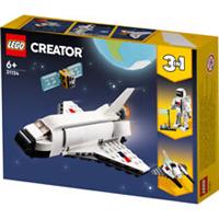 LEGO Creator Space Shuttle 144 Piece 3-in-1 Construction Set 31134 for Ages 6+