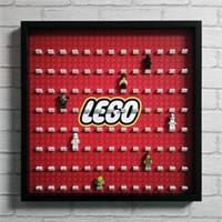 Large Lego Display Case Frame For Minifigures (52x52cm) Holds Over 100 Figures!