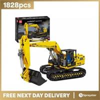 MOULD KING 13112 Mechanical Digger 360 Remote Control 1830pcs