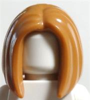 Lego Hair Wig For Female Girl Minifigure Long Straight Nougat Ginger Rachel