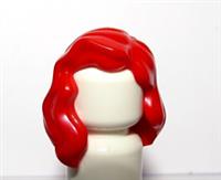 Lego Hair Wig For Female Girl Minifigure Long Ginger Dark Orange Pigtails Anna