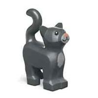 Lego Cat Kitten Animal Pet Dark Gray Minifigure Not Included Halloween