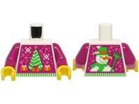 LEGO Torso Body For Minifigure Xmas Jumper Snowman & Christmas Tree