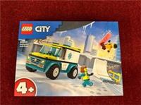 LEGO CITY: Emergency Ambulance and Snowboarder (60403) 4+ New&sealed