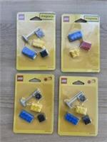 LEGO Magnet Set Castle Knights Kingdom Lion Flag Blister Bricks Pack 2003