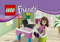 Lego 30102 Friends Olivia's Desk Polybag - Brand New & Sealed - Retired Dec 2013