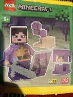 Lego Minecraft End Warrior with Shulker and Chorus Plant Paper Bag 662413